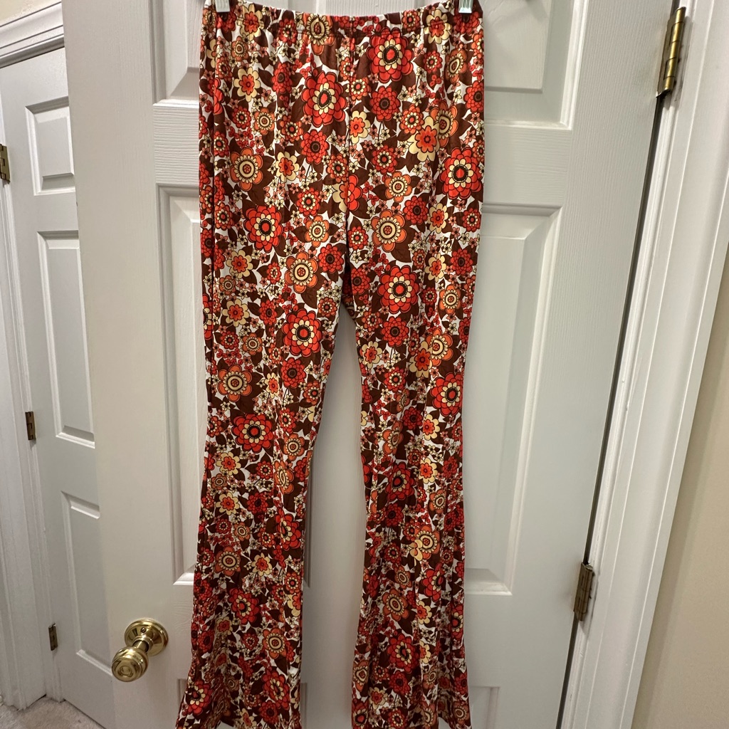 Floral Patterned Women's Pants